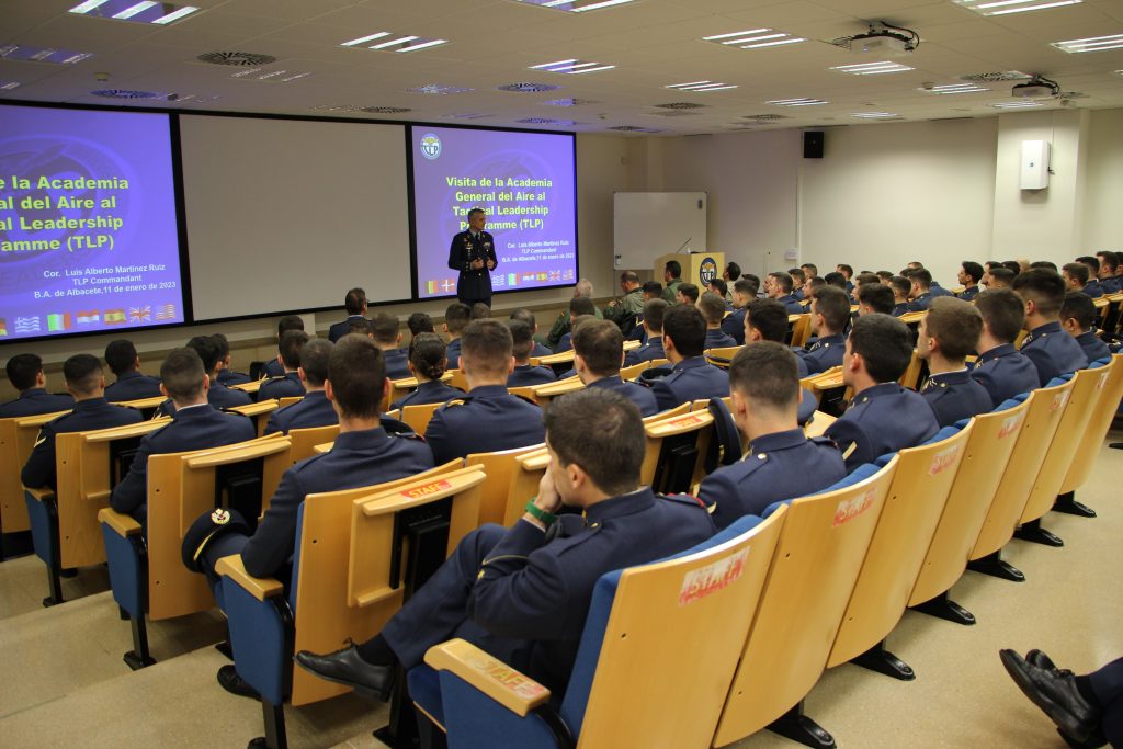 THE SPANISH AIR FORCE GENERAL ACADEMY  VISITS 14th WING AND THE TACTICAL LEADERSHIP PROGRAMME