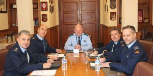 THE DEPUTY DIRECTOR OF THE EUROPEAN AIR GROUP(EAG) VISITS TLP